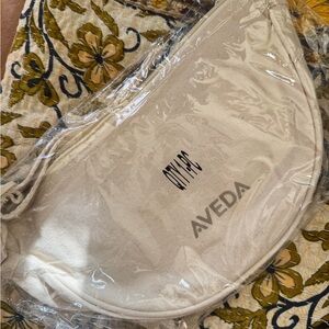 NIB Aveda Natural Canvas Belt or Shoulder Bag Zip Adjustable